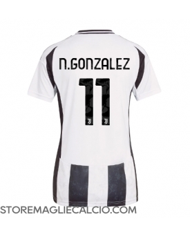 Juventus Nicolas Gonzalez #11 Maglia Gara Casa Repliche 2024-25 Donna